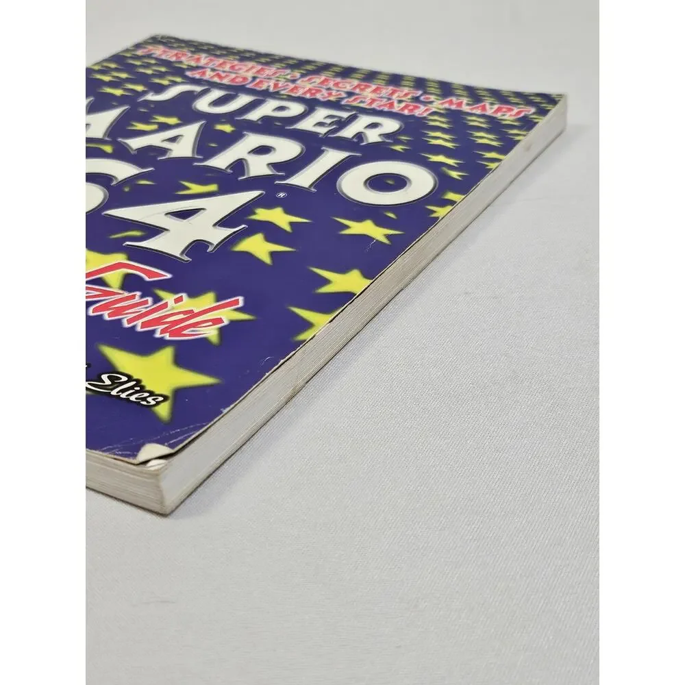 Nintendo 64 N64 Super Mario Survival Strategy Guide 1st Edition Soft Cover Used